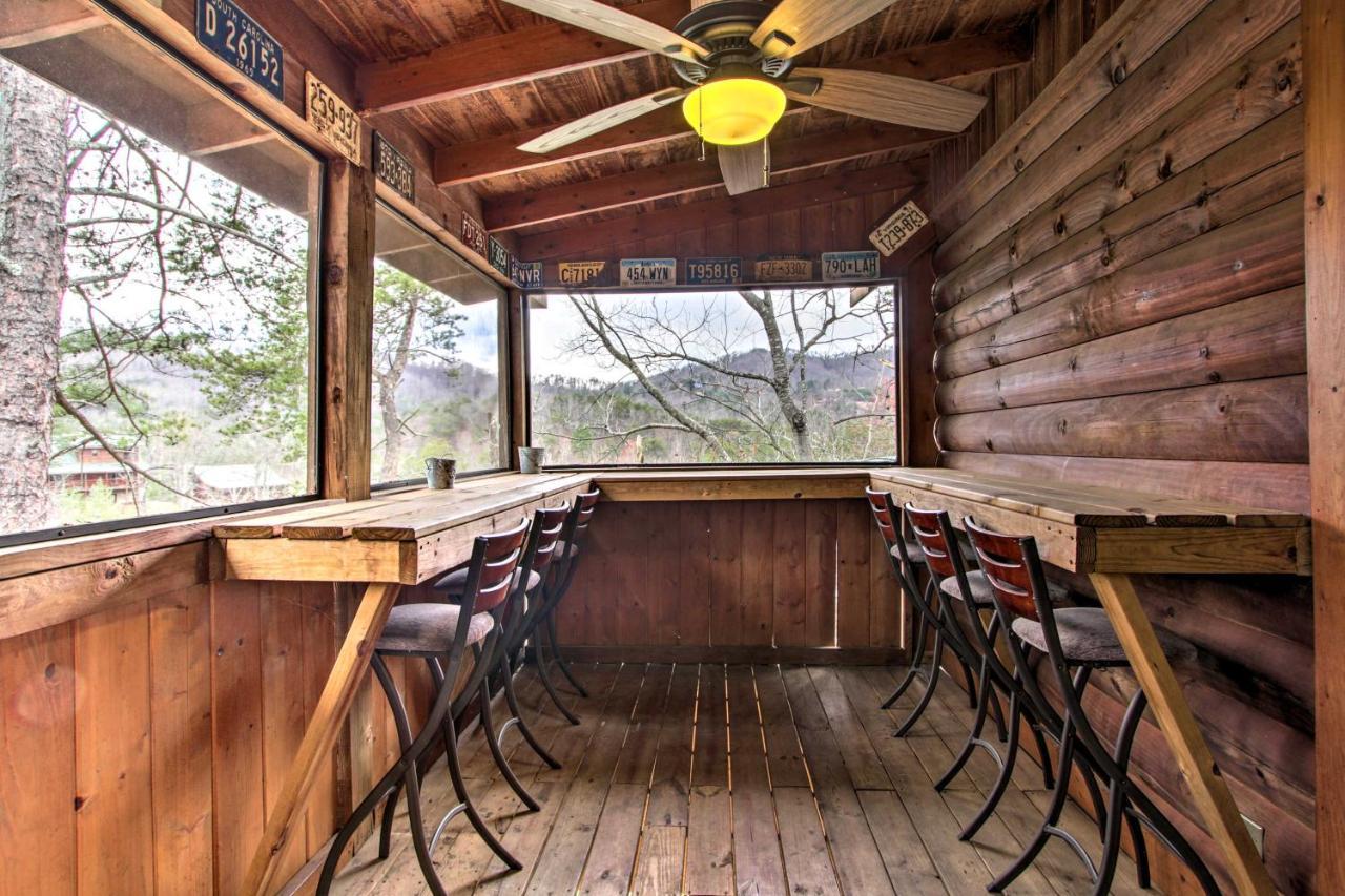 Pigeon Forge Cabin With Hot Tub And Mountain Views! Exterior photo